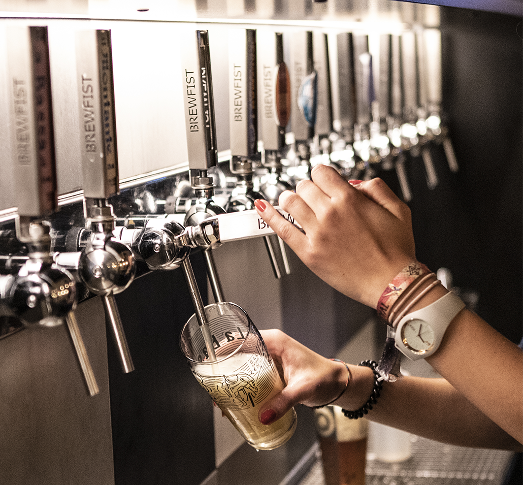 spillare la birra
